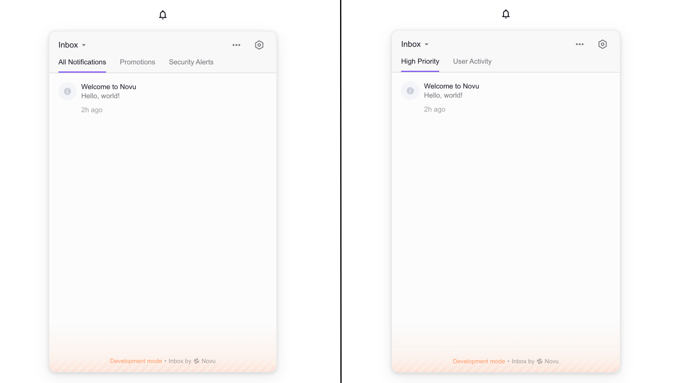 Filtering tabs by tags and data attributes